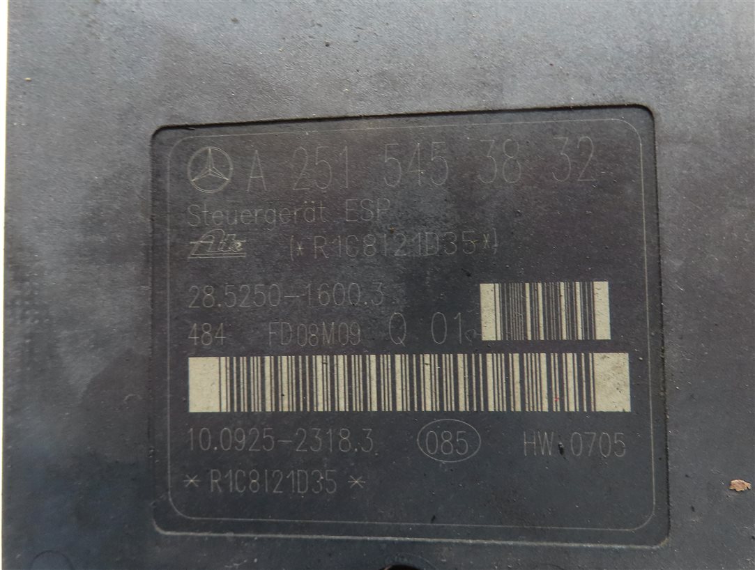 Thumbnail 7: 06-10 MERCEDES GL320 GL350 GL450 ML320 ML350 ML500 ML550 BRAKE PUMP w/ MODULE