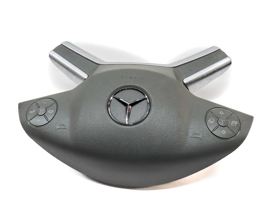 Thumbnail 4: 2009 MERCEDES ML320 (W164) STEERING WHEEL SRS AIRBAG AIR BAG (Gray)