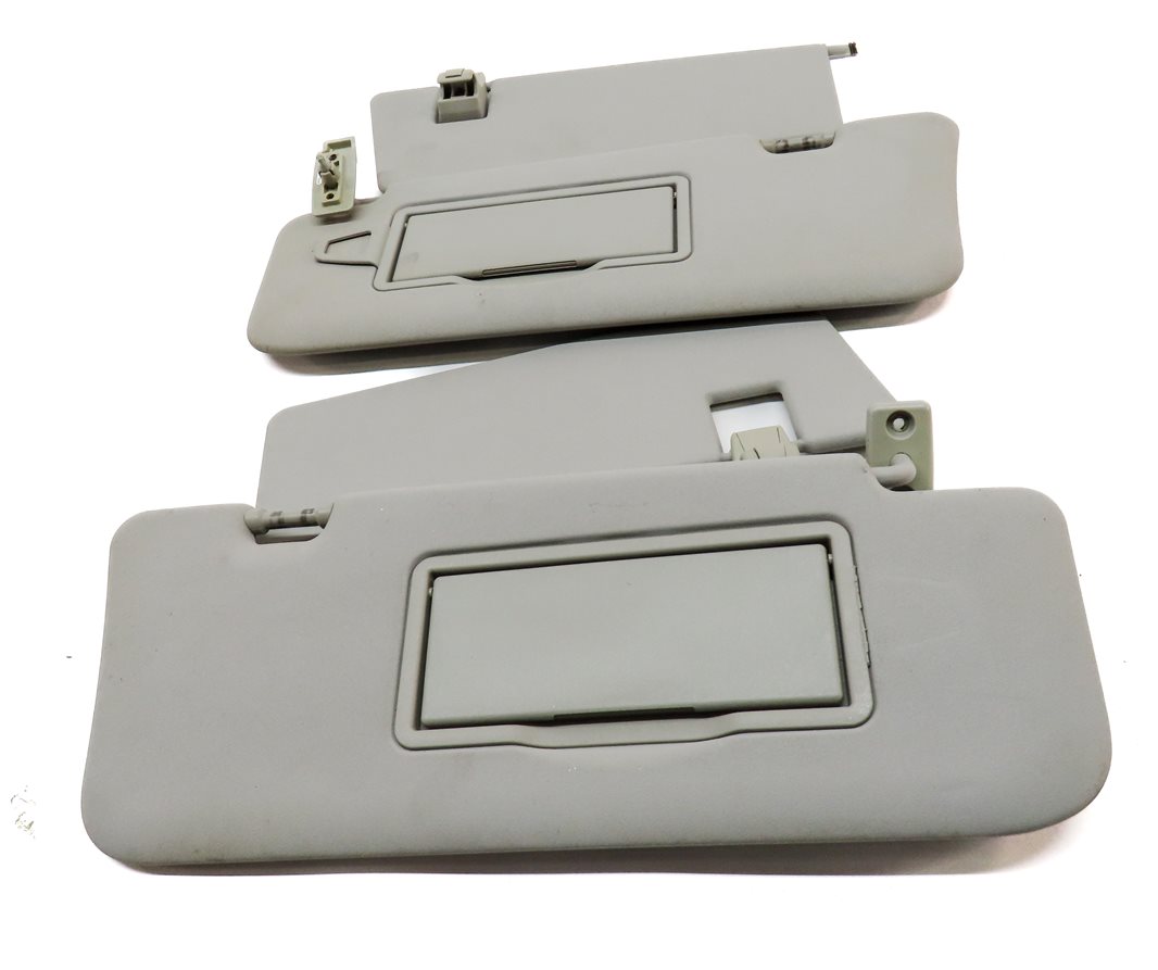 Thumbnail 2: 06-12 MERCEDES GL ML CLASS (W164 X164) FRONT LEFT & RIGHT SUNVISOR SET (Gray)