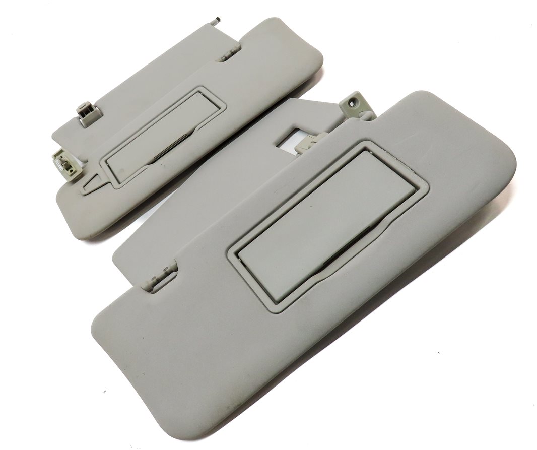 Thumbnail 3: 06-12 MERCEDES GL ML CLASS (W164 X164) FRONT LEFT & RIGHT SUNVISOR SET (Gray)