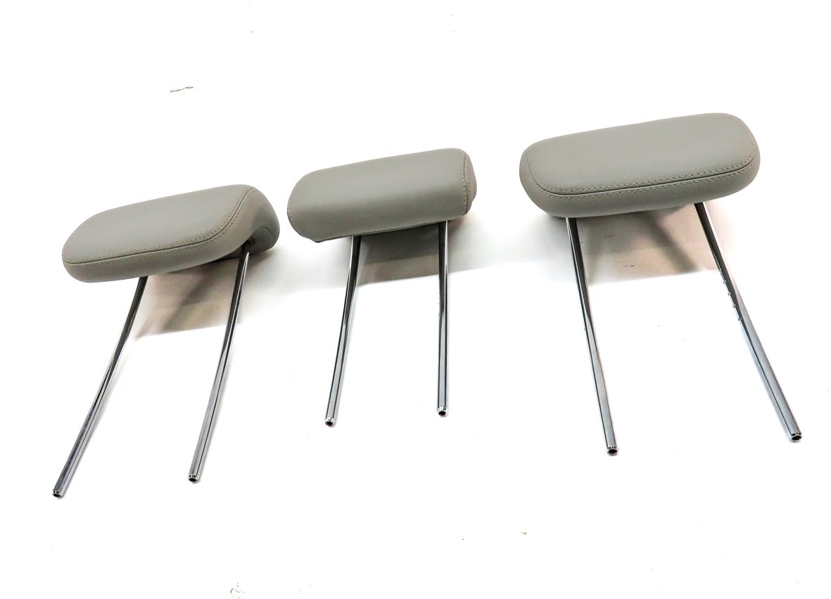 Thumbnail 2: 07-11 MERCEDES ML GL CLASS X164 W164 REAR LEFT CENTER RIGHT SEAT HEADREST SET/3