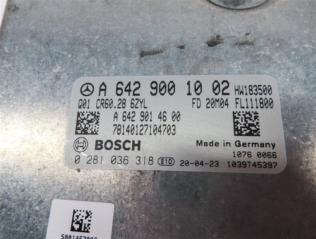 Thumbnail 5: 2009 MERCEDES ML320 (W164) 3.0L (OM642) ENGINE CONTROL MODULE