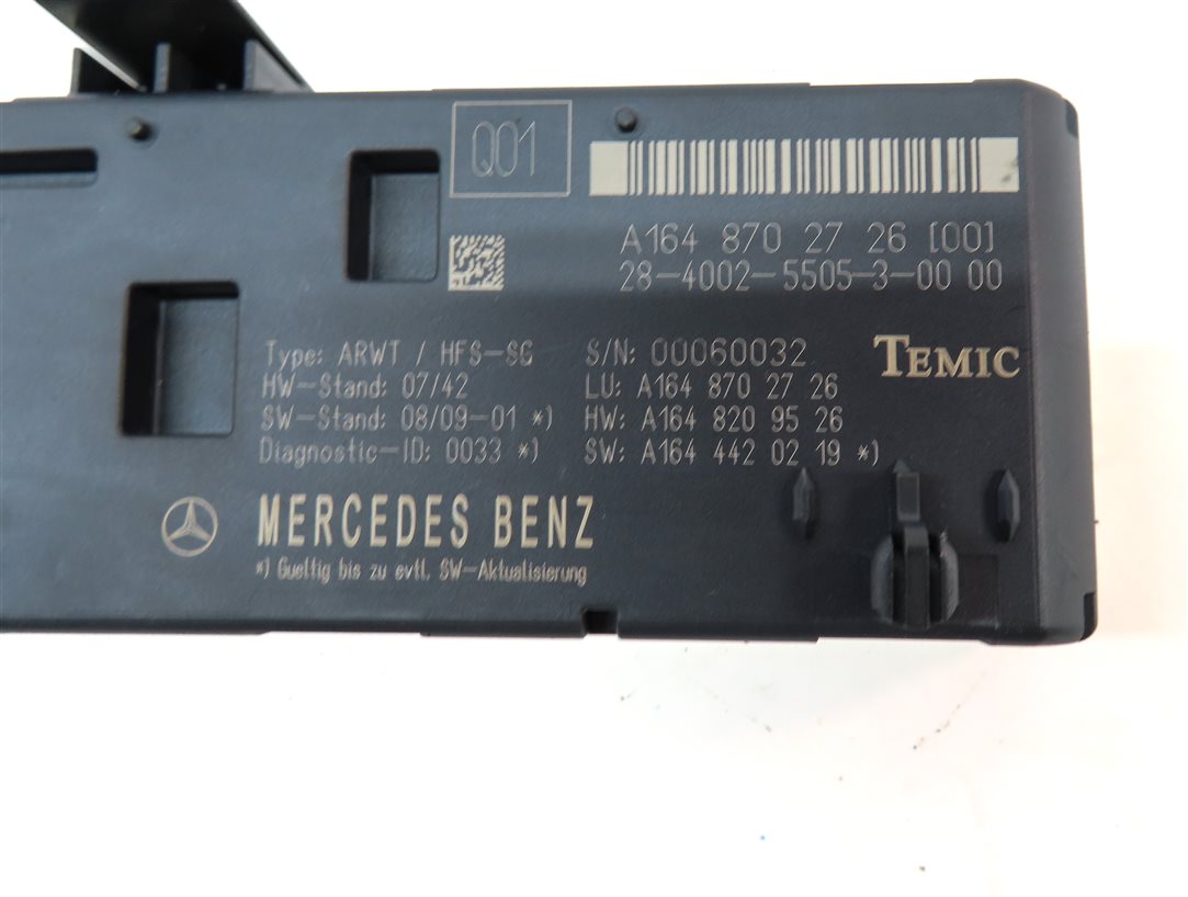 Thumbnail 4: 08-13 MERCEDES GL ML R CLASS (W164 W251 X164) REAR TRUNK LIFT LIFTGATE MODULE