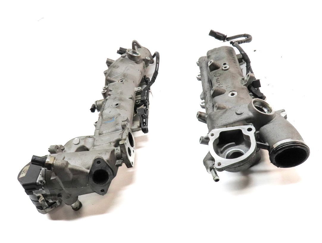 Thumbnail 2: 09-13 MERCEDES GL ML R (W164 W251 X164) 3.0L OM642 DIESEL INTAKE MANIFOLD SET/2