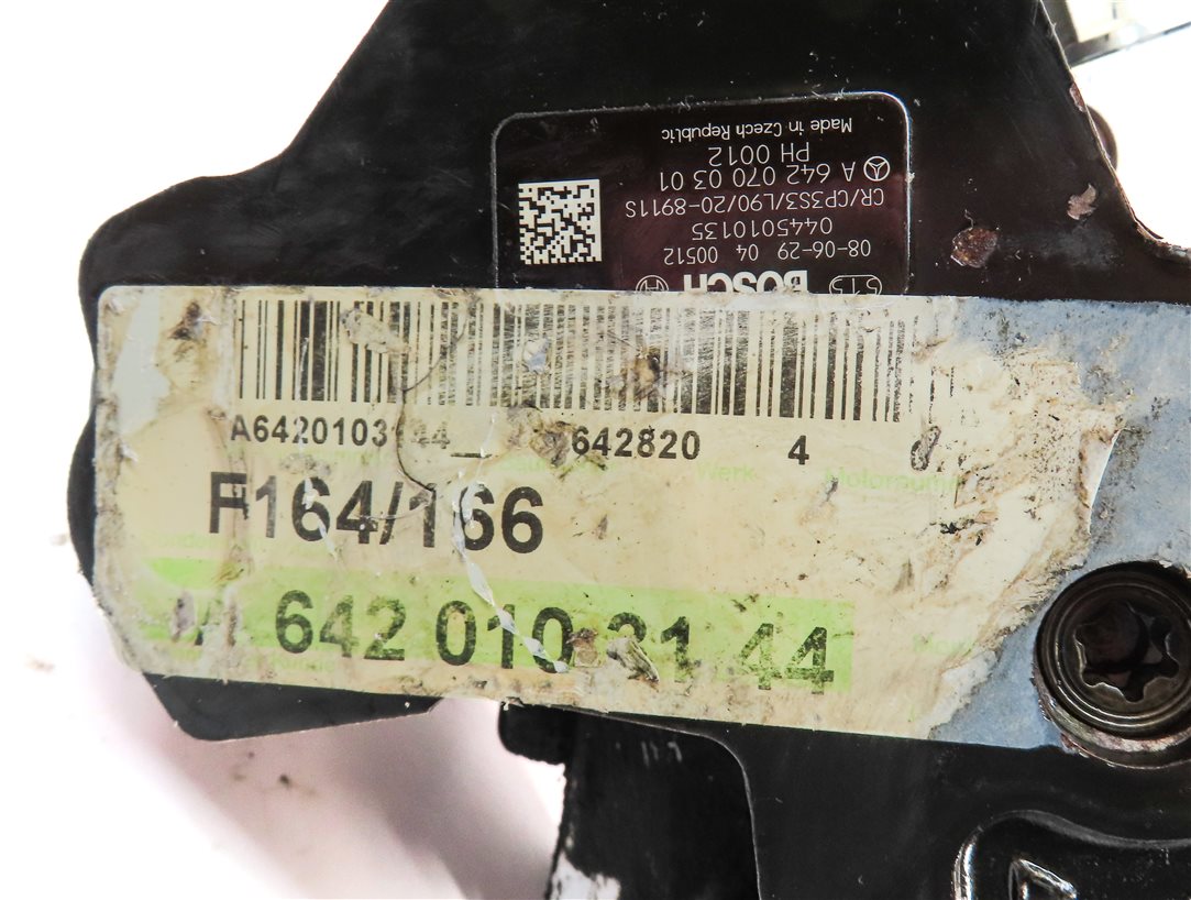 Thumbnail 6: 07-12 MERCEDES E GL ML R CLASS (W164 W211 W212 X164) 3.0L DIESEL HPFP FUEL PUMP