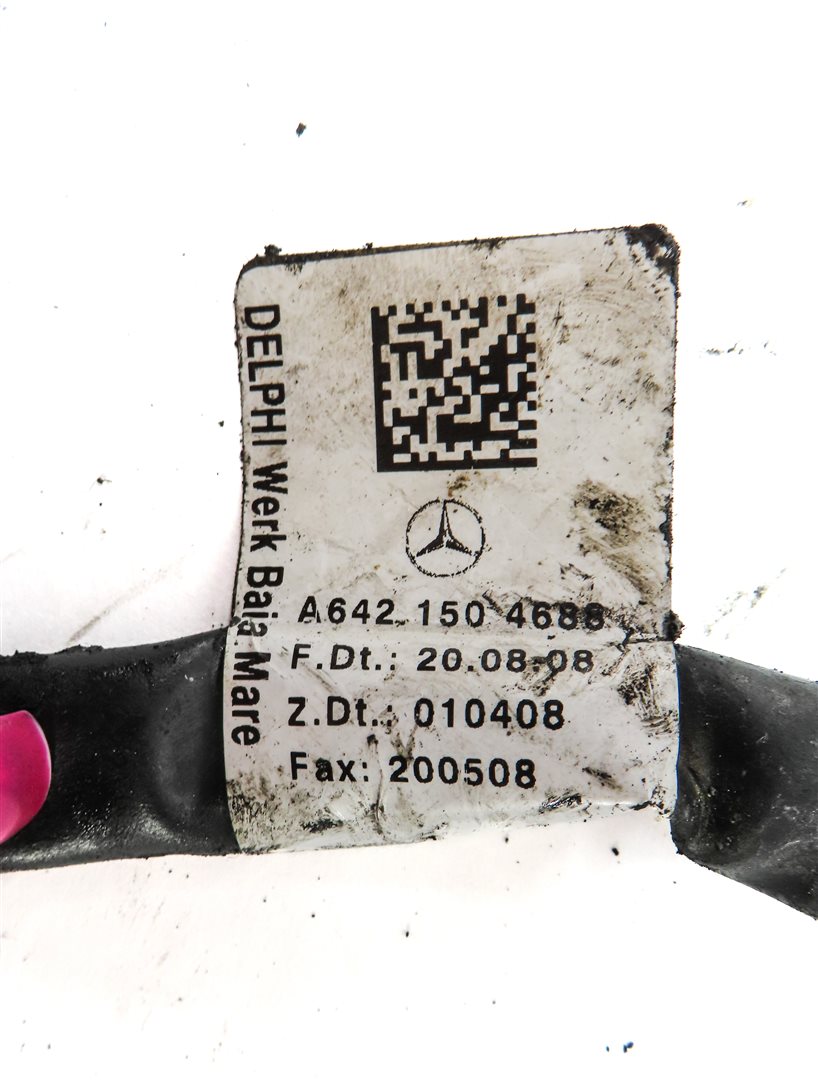 Thumbnail 9: 2009 MERCEDES ML320 (W164) 3.0L (OM642) ENGINE MOTOR WIRE WIRING HARNESS LOOM