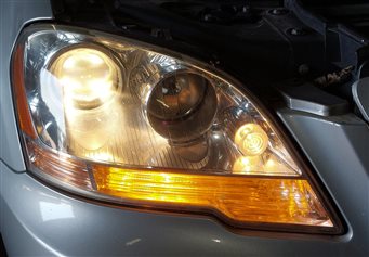 Thumbnail 2: 2009-2011 MB ML320 ML350 ML450 ML550 ML63 (W164) RIGHT XENON HID HEADLIGHT LAMP