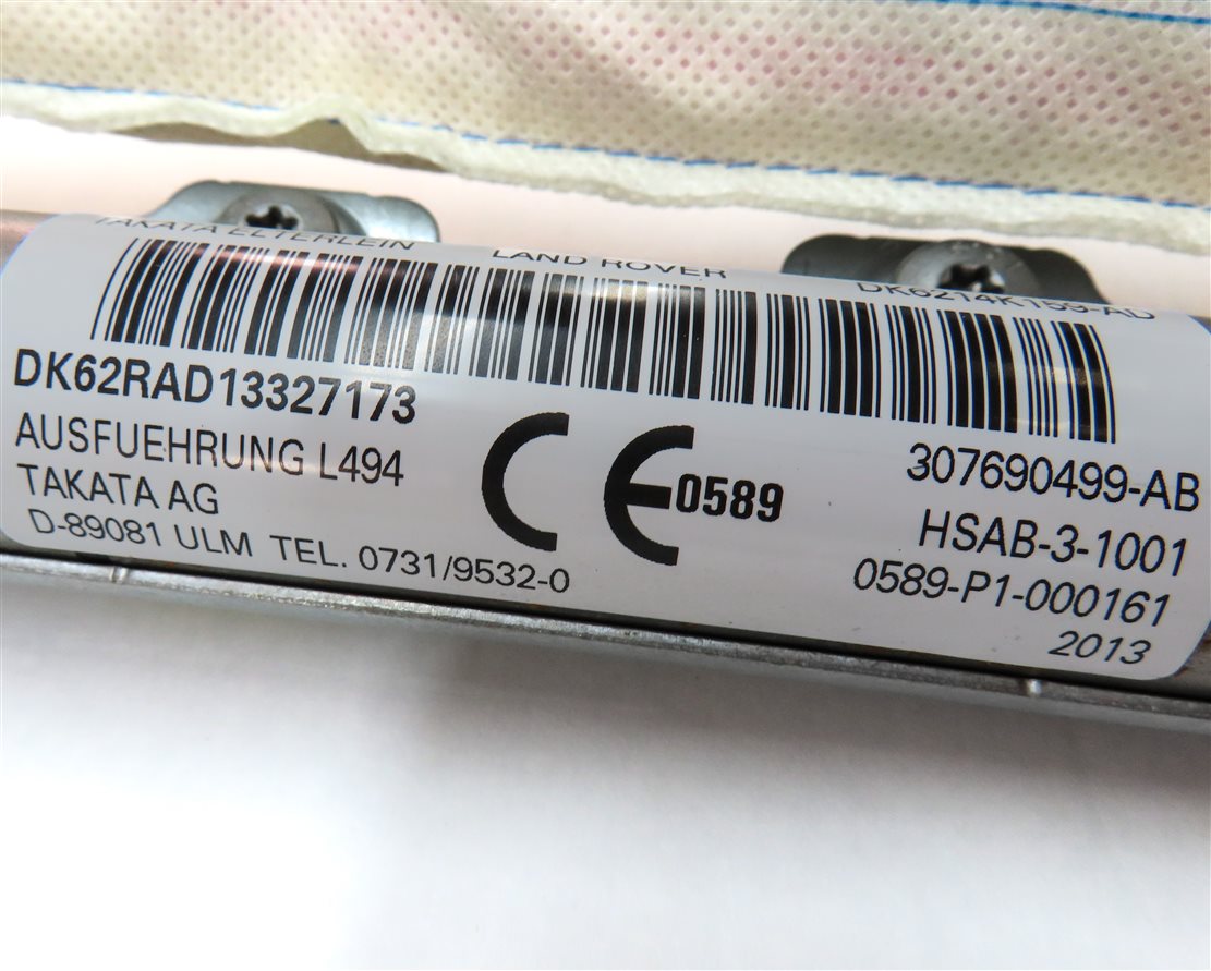 Thumbnail 5: 2014-2020 RANGE ROVER SPORT (L494) RIGHT PASSENGER SIDE CURTAIN AIRBAG AIR BAG