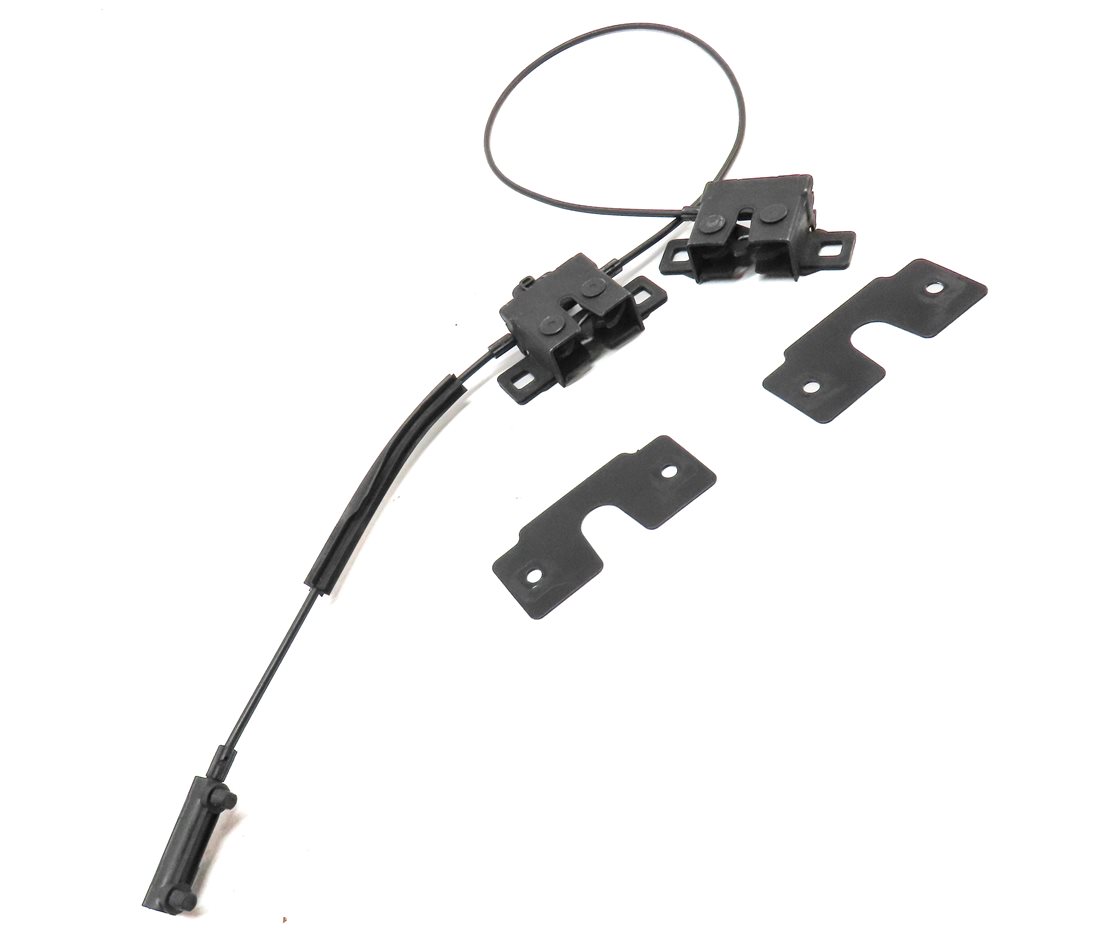 Thumbnail 3: 2014 RANGE ROVER SPORT (L494) FRONT LEFT & RIGHT LOWER HOOD LOCK LATCH CABLE SET