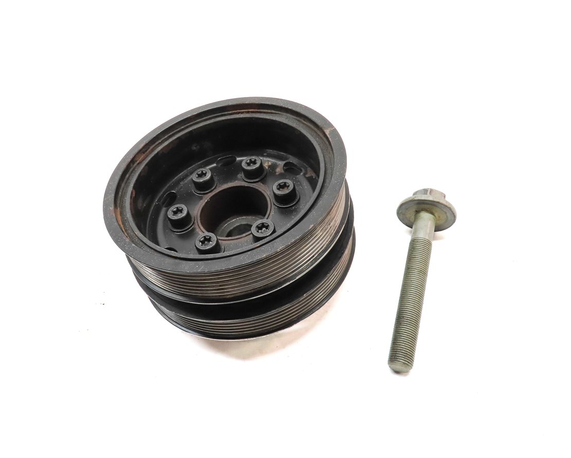 Thumbnail 2: 10-19 JAGUAR F-TYPE XE XF XJ XK ROVER SPORT LR4 3.0L 5.0L SC HARMONIC BALANCER