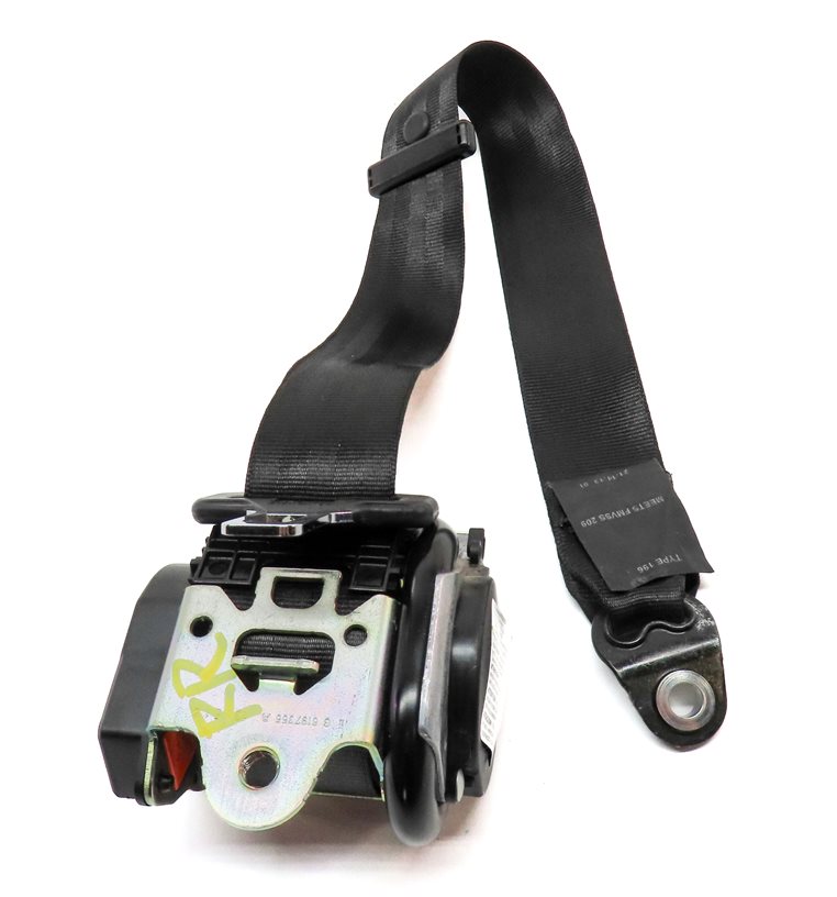 Thumbnail 4: 2014 RANGE ROVER SPORT (L494) REAR 2ND ROW RIGHT SEAT SEATBELT RETRACTOR (Black)
