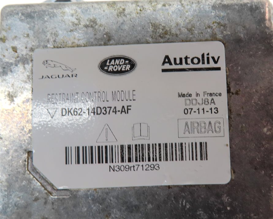 Thumbnail 4: 2014-2015 RANGE ROVER SPORT EVOQUE (L405 L494 L538) SRS BAG CONTROL MODULE
