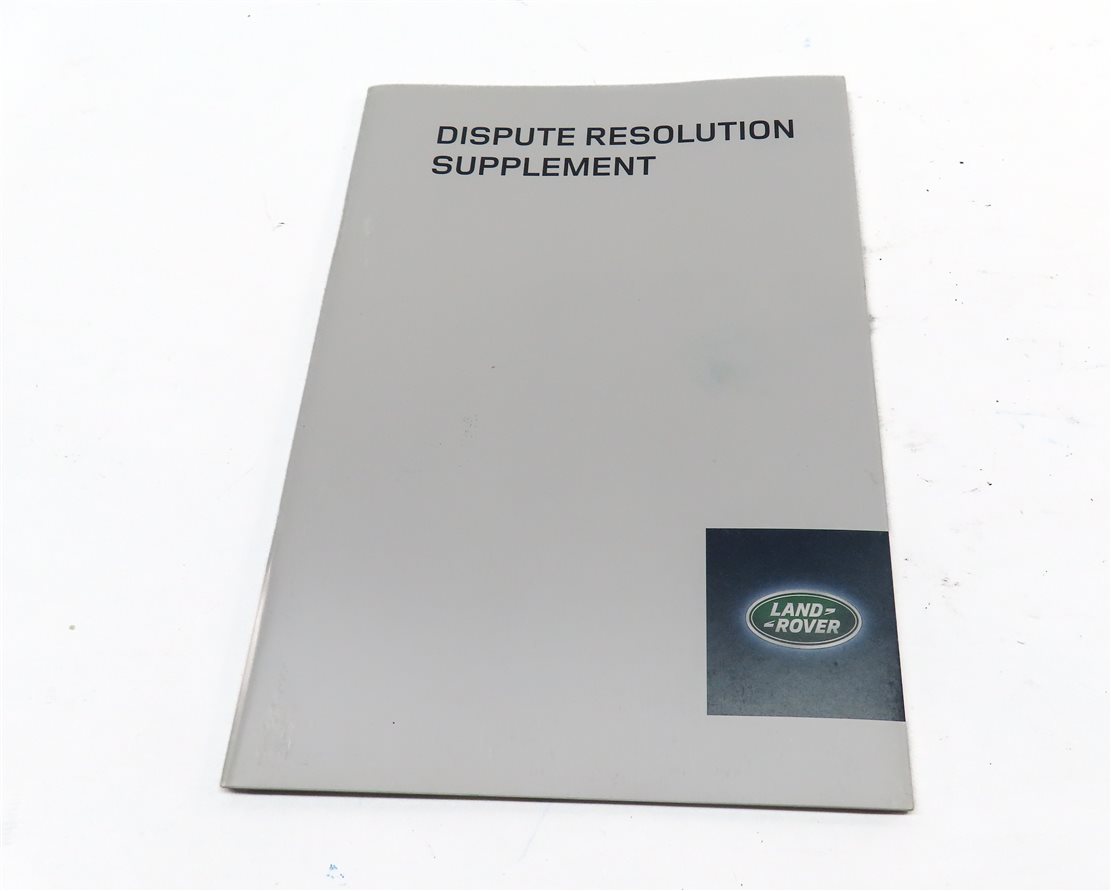 Thumbnail 5: 14 RANGE ROVER SPORT L494 3.0L SUPER ENGINE OWNER'S MANUAL BOOKLET SET w/ CASE