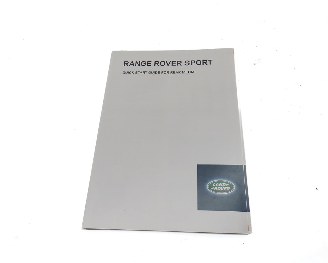 Thumbnail 6: 14 RANGE ROVER SPORT L494 3.0L SUPER ENGINE OWNER'S MANUAL BOOKLET SET w/ CASE