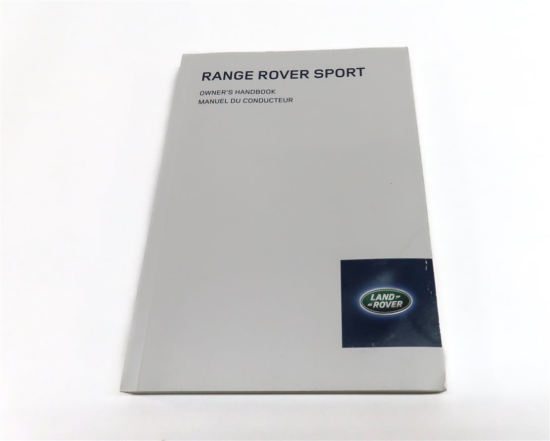 Thumbnail 7: 14 RANGE ROVER SPORT L494 3.0L SUPER ENGINE OWNER'S MANUAL BOOKLET SET w/ CASE