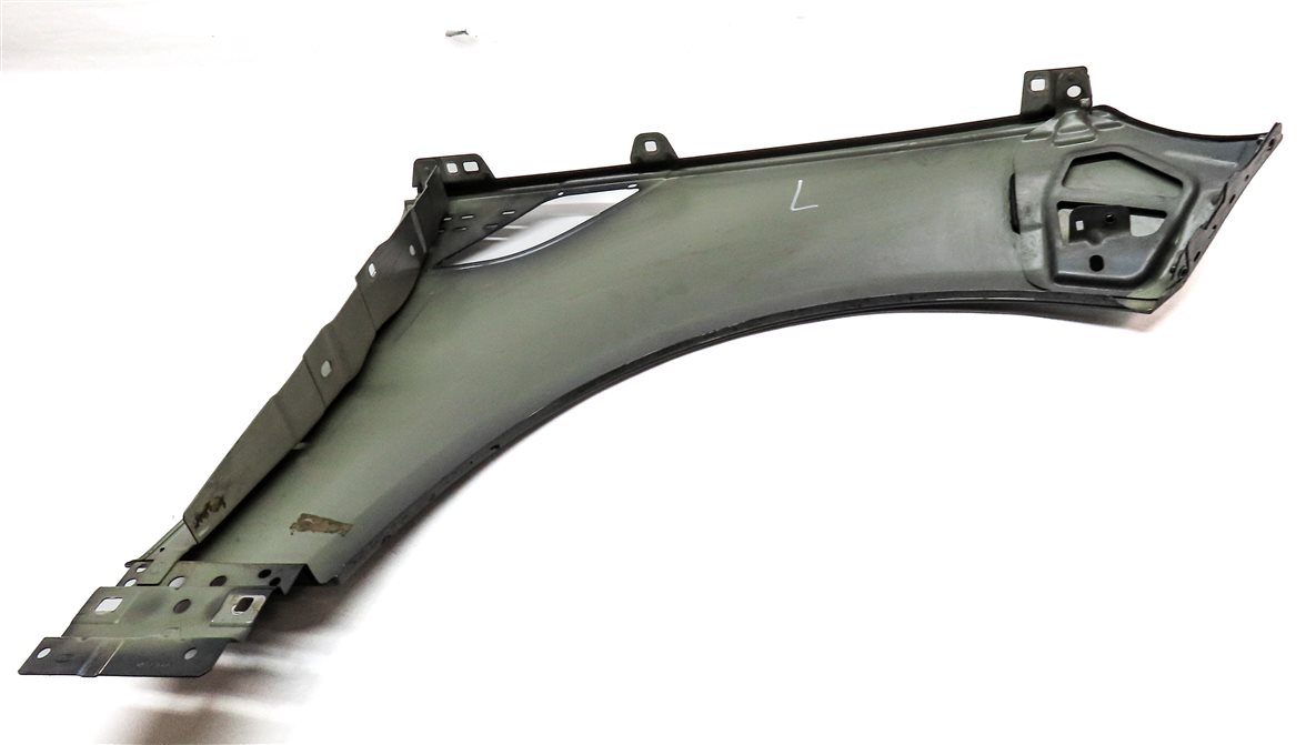 Thumbnail 5: 14-17 RANGE ROVER SPORT (L494) FRONT LEFT DRIVER FENDER w/out GRILLE VENT (Grey)