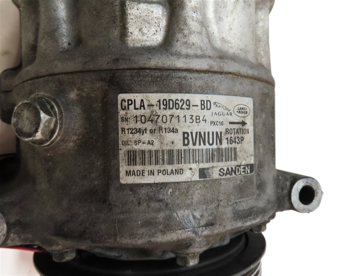 Thumbnail 7: 10-19 JAGUAR XE XF XJ LR4 RANGE ROVER SPORT (L320 L322 L405 L494) A/C COMPRESSOR