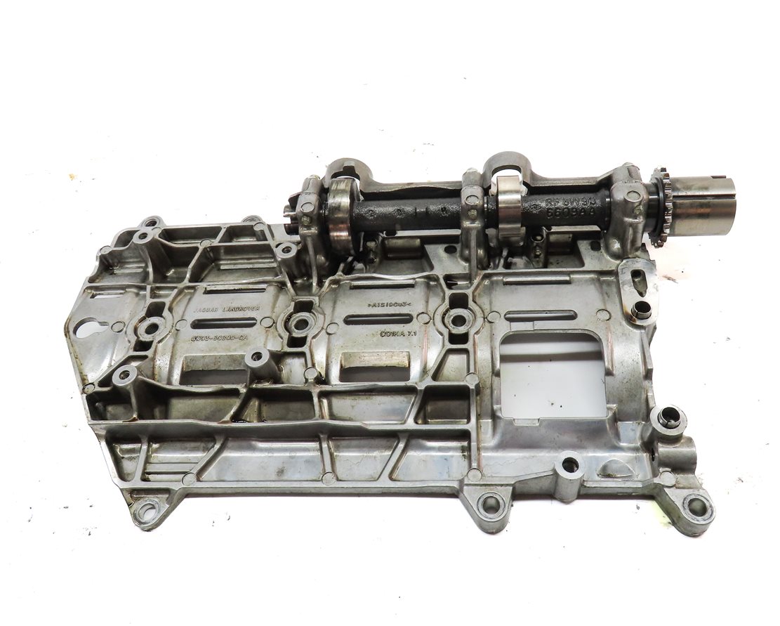 Thumbnail 2: 2014 RANGE ROVER SPORT (L494) 3.0L SUPER ENGINE MOTOR OIL BAFFLE TRAY w/ SHAFT