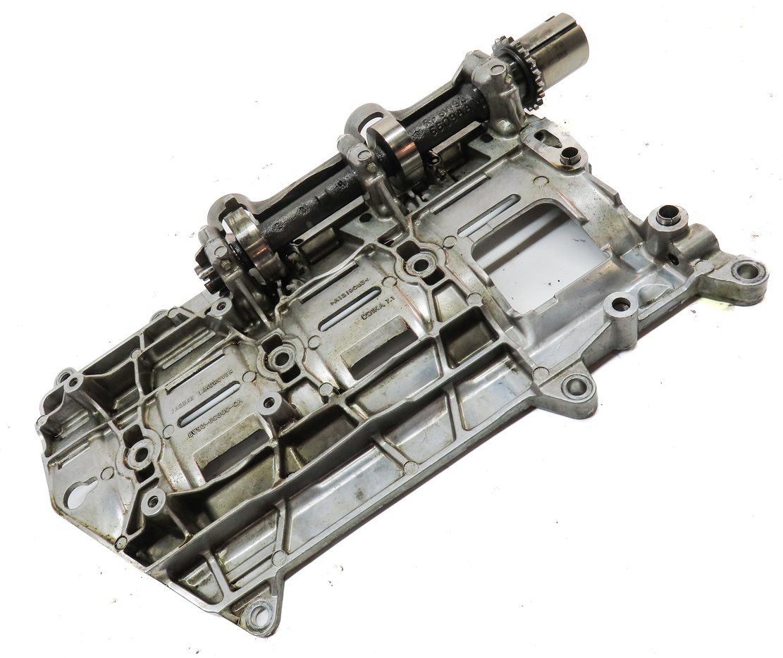 Thumbnail 3: 2014 RANGE ROVER SPORT (L494) 3.0L SUPER ENGINE MOTOR OIL BAFFLE TRAY w/ SHAFT
