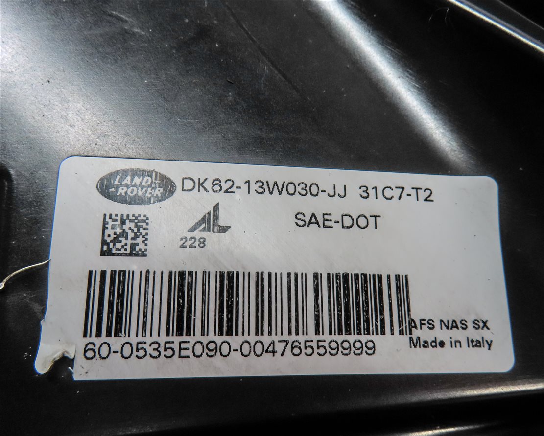Thumbnail 8: 2014-2017 RANGE ROVER SPORT (L494) LEFT XENON HID ADAPTIVE HEADLIGHT LIGHT LAMP