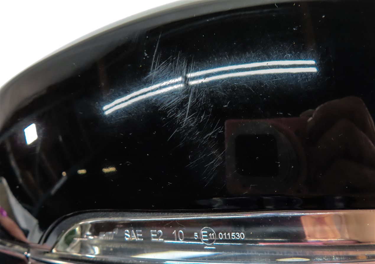 Thumbnail 8: 14-22 RANGE ROVER SPORT L494 LEFT DRIVER PFOLD HEATED DOOR MIRROR NO GLASS(Grey)