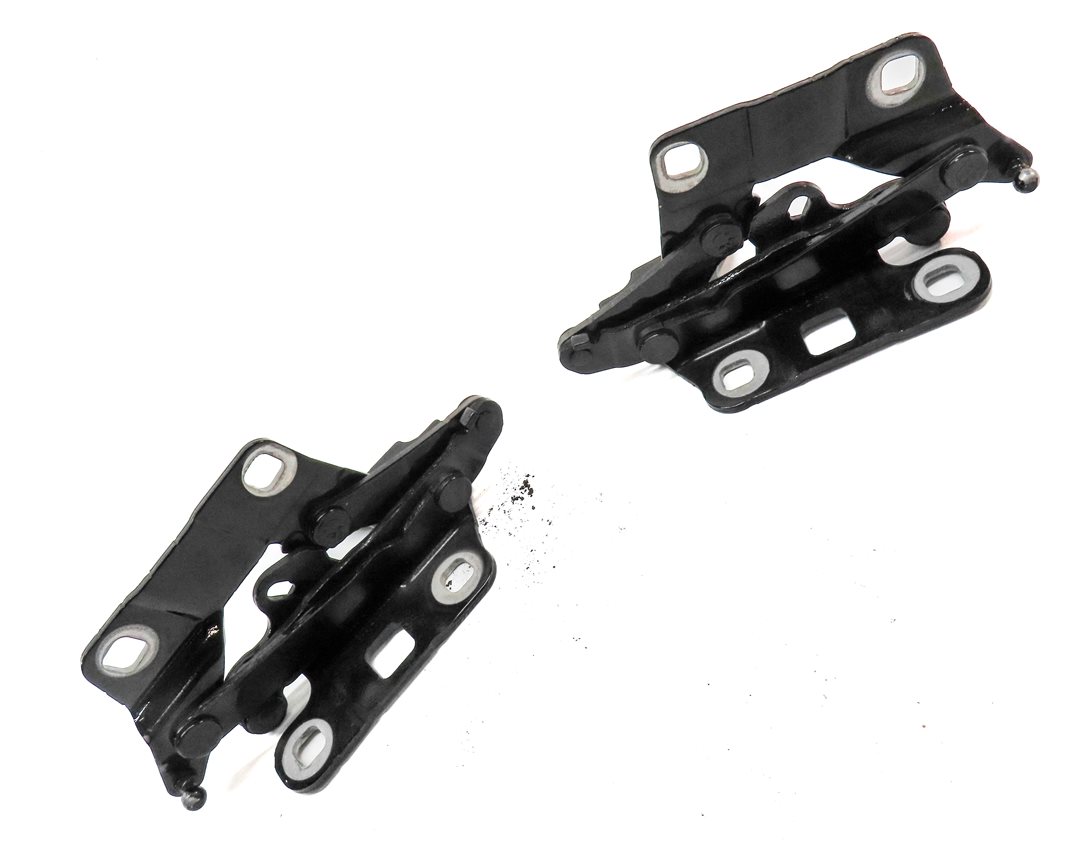 Thumbnail 3: 12-19 MERCEDES GL ML (W166 X166) FRONT LEFT & RIGHT HOOD HINGE SET (Black)