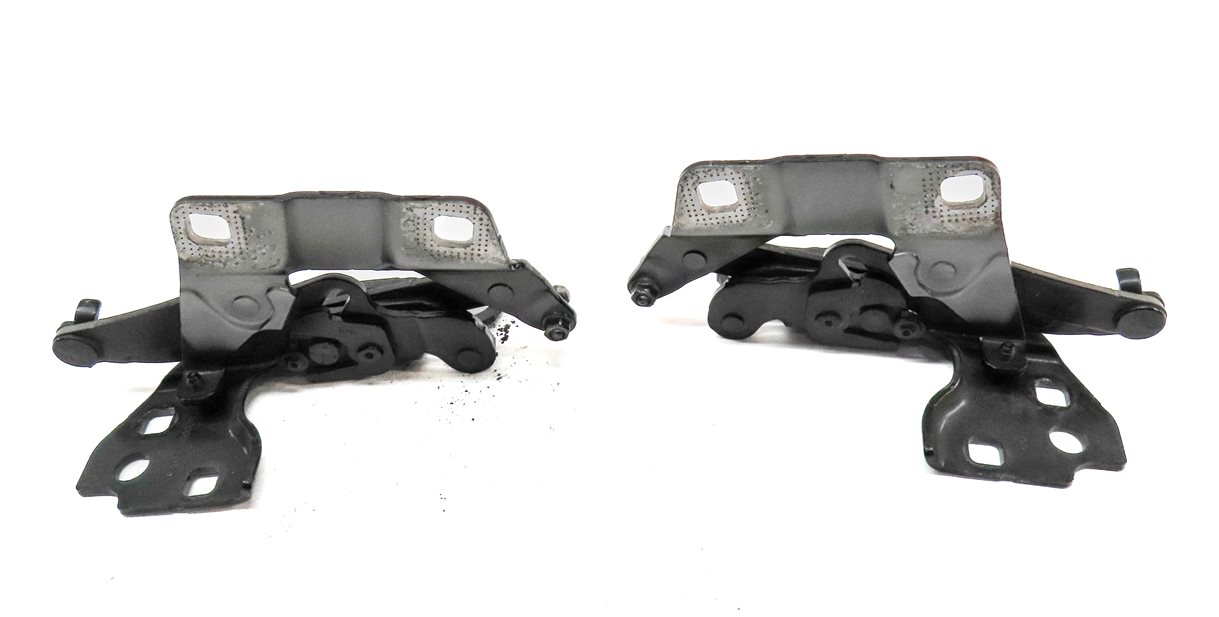 Thumbnail 4: 12-19 MERCEDES GL ML (W166 X166) FRONT LEFT & RIGHT HOOD HINGE SET (Black)