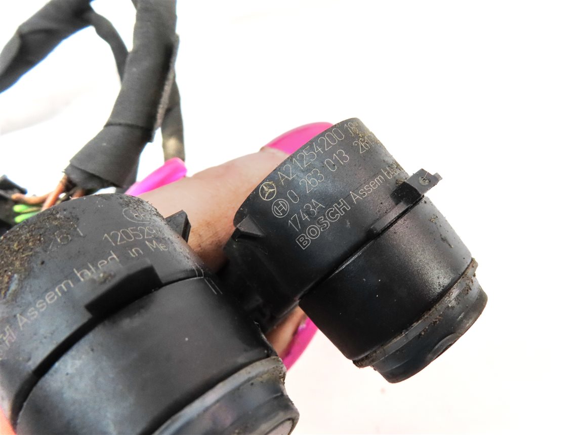 Thumbnail 4: 13 MERCEDES ML550 W166 REAR PARK ASSIST PDC DISTANCE CONTROL SENSOR SET/4(Black)