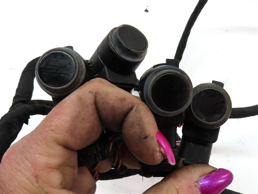 Thumbnail 5: 13 MERCEDES ML550 W166 REAR PARK ASSIST PDC DISTANCE CONTROL SENSOR SET/4(Black)