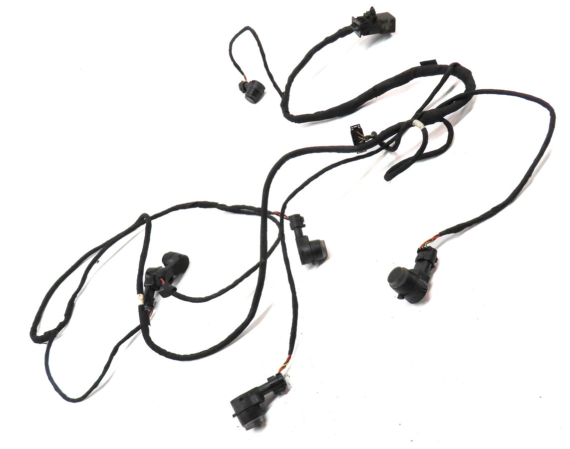Thumbnail 3: 13 ML550 W166 FRONT PARK ASSIST PDC DISTANCE CONTROL SENSOR SET/4 (Black)