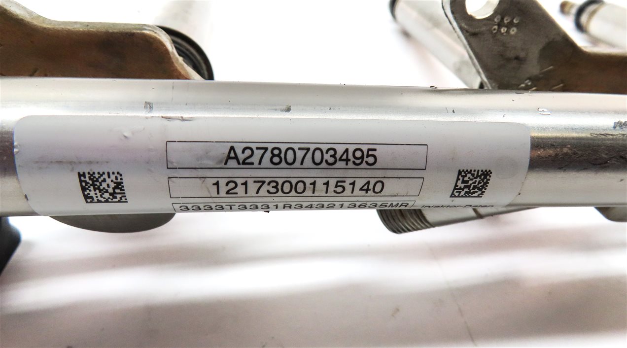 Thumbnail 13: 2013 MERCEDES ML550 (W166) 4.6L (278.928) ENGINE FUEL INJECTOR SET w/ RAILS