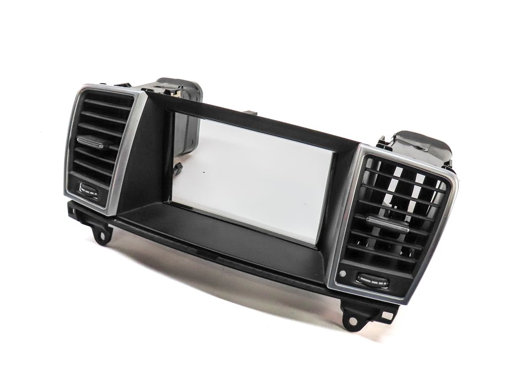 2013 MERCEDES ML550 (W166) FRONT CENTER DASH HEAT AIR AC DUAL VENT SCREEN TRIM