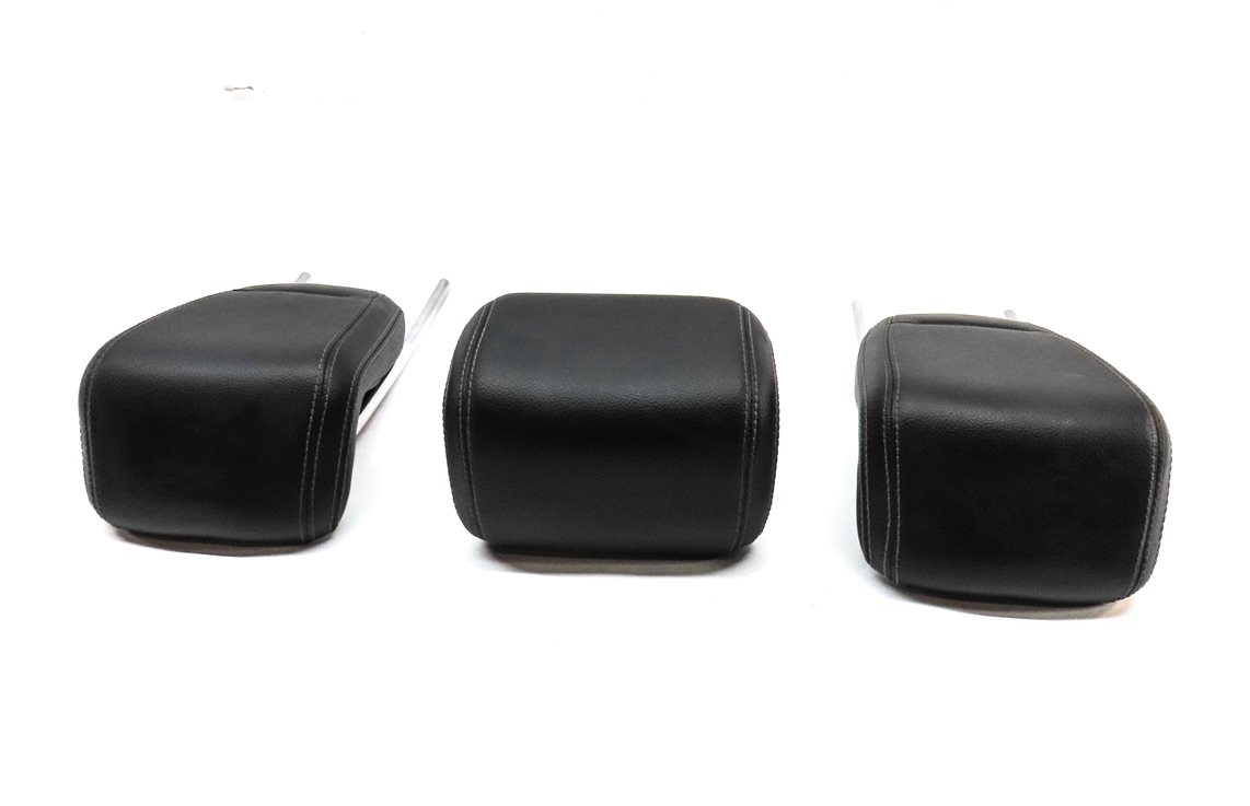 Thumbnail 4: 12-15 MERCEDES ML-CLASS (W166) REAR LEFT CENTER RIGHT SEAT HEADREST SET3 (Black)