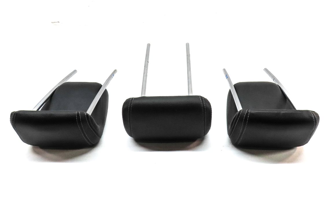 Thumbnail 5: 12-15 MERCEDES ML-CLASS (W166) REAR LEFT CENTER RIGHT SEAT HEADREST SET3 (Black)