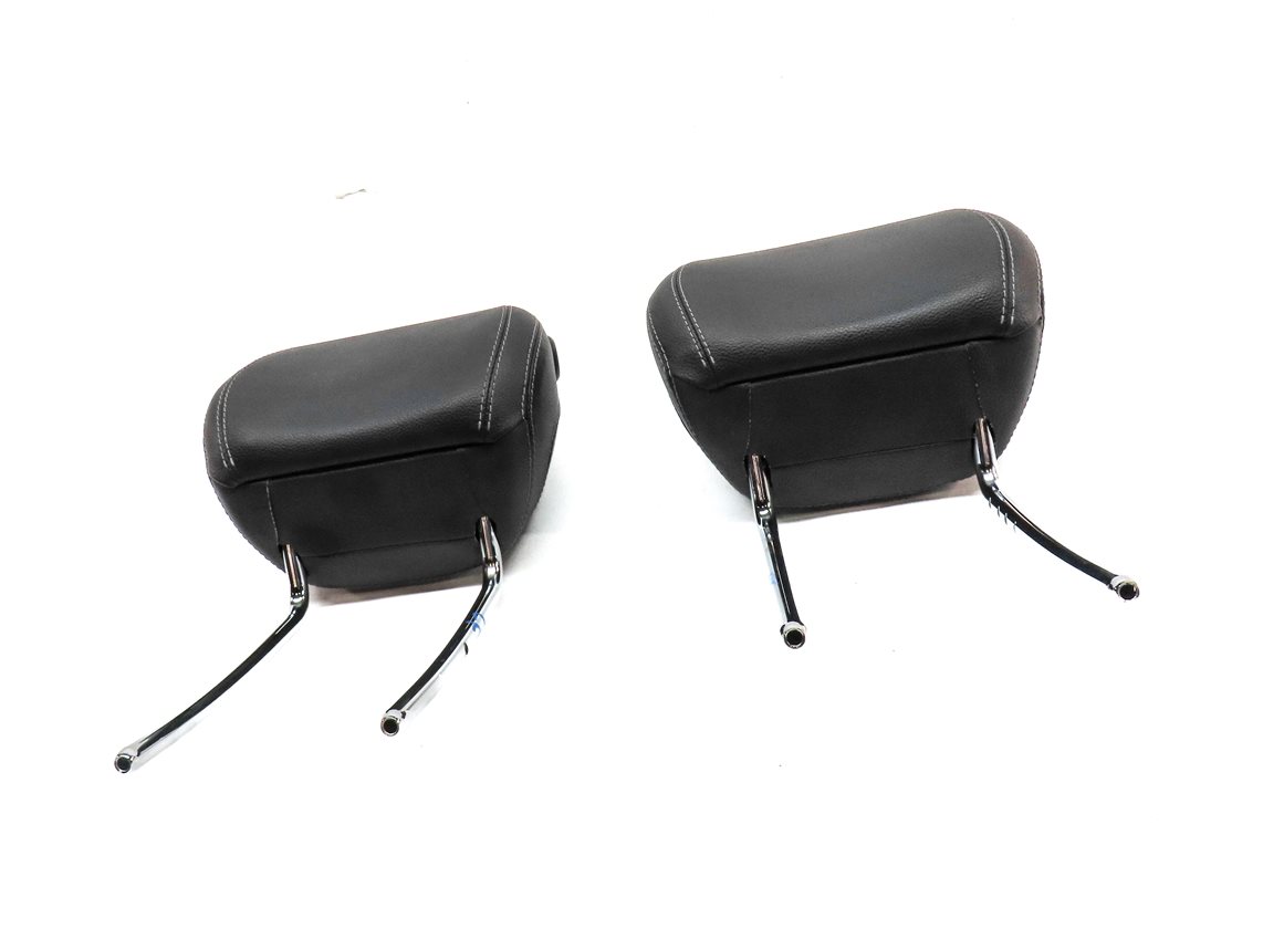 Thumbnail 2: 12-13 MERCEDES GL ML (W166 X166) FRONT LEFT & RIGHT SEAT HEADREST SET 2 (BLACK)