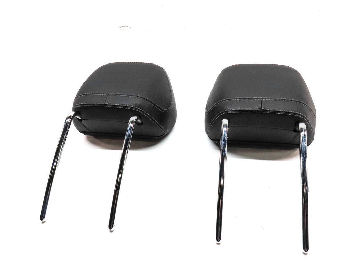 Thumbnail 6: 12-13 MERCEDES GL ML (W166 X166) FRONT LEFT & RIGHT SEAT HEADREST SET 2 (BLACK)