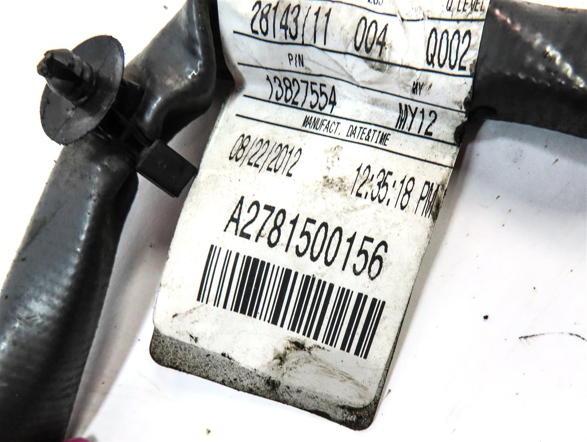 Thumbnail 9: 2013 MERCEDES ML550 (W166) 4.6L (278.928) ENGINE MOTOR WIRE WIRING HARNESS LOOM