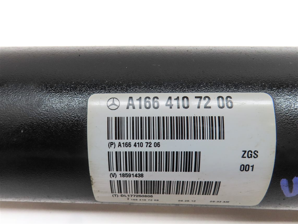Thumbnail 6: 2012-2013 MERCEDES ML550 (W166) 4.6L TURBO REAR DRIVESHAFT (w/o OFFROAD PACKAGE)