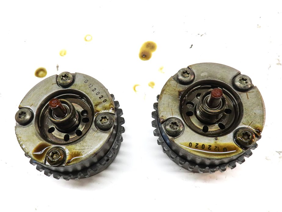 Thumbnail 5: 12-20 MERCEDES ML CL E G GL S SL CLASS 4.6L RIGHT CYLINDER HEAD TIMING GEAR SET2