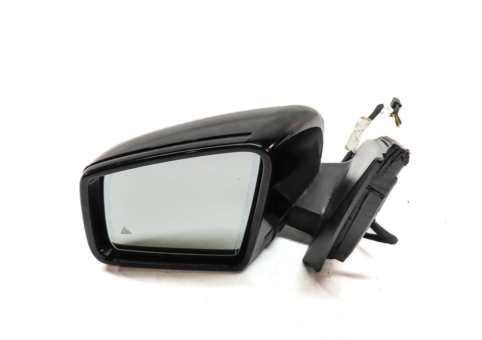 Thumbnail 4: 12-16 MERCEDES GL450 GL550 ML350 (W166 X166) LEFT BLIND SPOT MIRROR (Black)