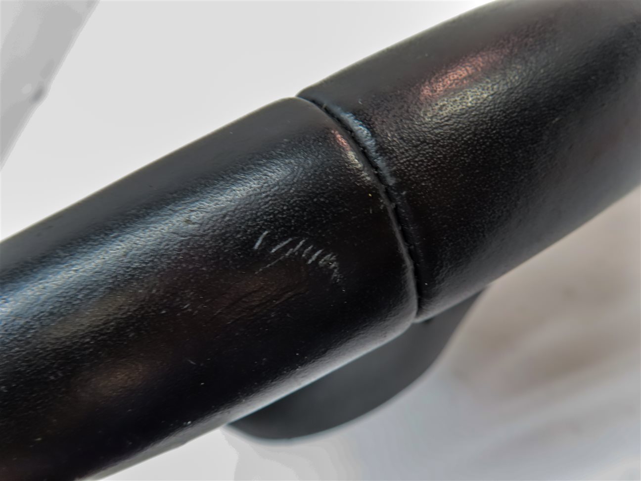 Thumbnail 7: 12-16 ML GL (W166 X166) 4 SPOKE BLACK LEATHER STEERING WHEEL w/ SWITCHES PADDLES