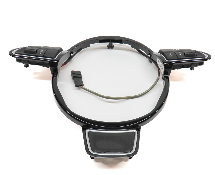 Thumbnail 3: 2013 AUDI A5 (B8 8T) STEERING WHEEL NAVIGATION PHONE SELECTOR SWITCH BUTTON SET