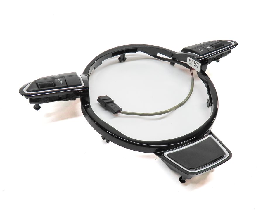 Thumbnail 4: 2013 AUDI A5 (B8 8T) STEERING WHEEL NAVIGATION PHONE SELECTOR SWITCH BUTTON SET