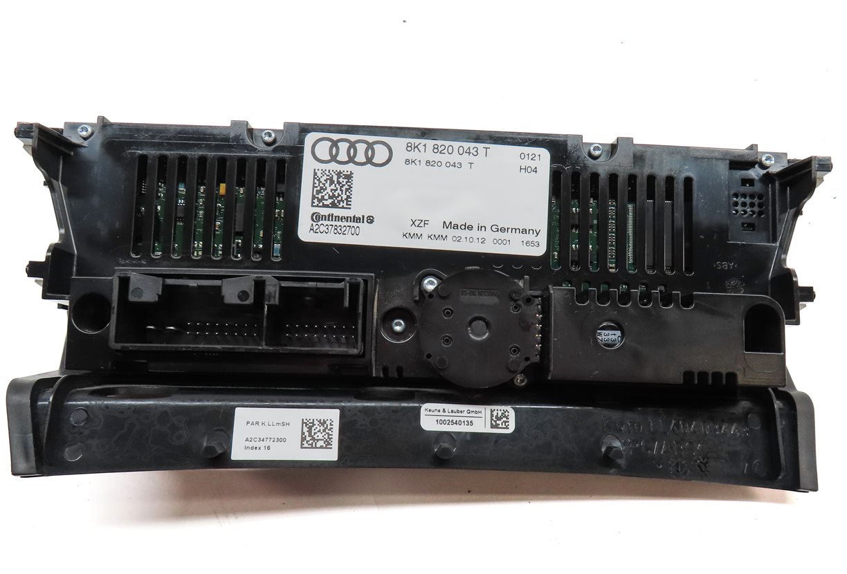 Thumbnail 5: 09-13 AUDI A5 S5 Q5 (B8 8T 8R) FRONT HEATER A/C TEMPERATURE CONTROL (DUAL ZONE)