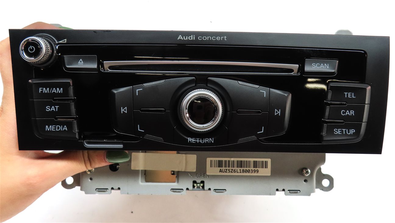 Thumbnail 5: 13-16 AUDI A4 A5 ALLROAD (B8 8T) FRONT RADIO CD NAVIGATION MULTIMEDIA HEAD UNIT