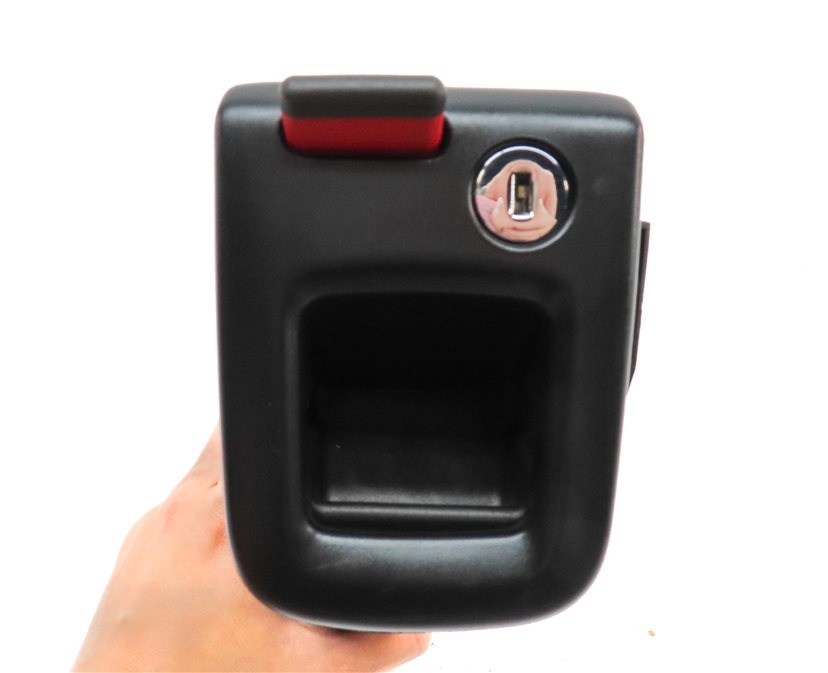 Thumbnail 4: 2013 AUDI A5 (B8 8T) REAR RIGHT FOLDING SEAT BACK RELEASE LATCH HANDLE (BLACK)