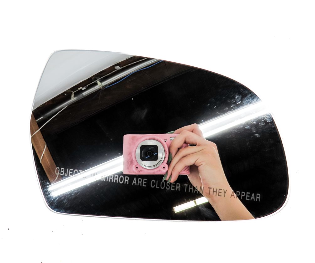 Thumbnail 4: 08-14 AUDI A5 S5 B8 8T FRONT RIGHT PASSENGER PFOLD HEATED DOOR MIRROR GLASS ONLY