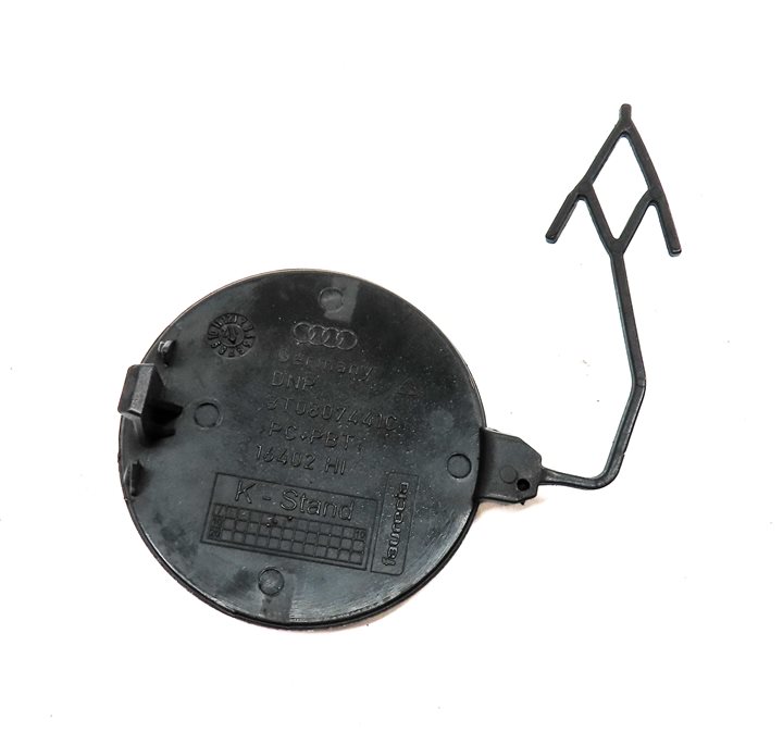 Thumbnail 3: 2013 AUDI A5 (B8 8T) REAR BUMPER TOW TOWING HOOK COVER FLAP TRIM (Black)