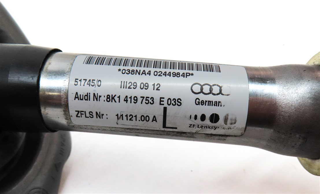 Thumbnail 5: 2013 AUDI A5 (B8 8T) STEERING COLUMN INTERMEDIATE U-JOINT SWIVEL SHAFT