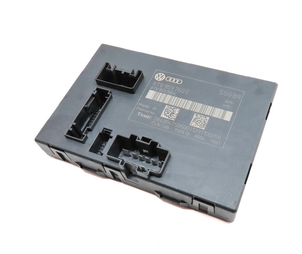 10-17 AUDI A5 B8 8T FRONT LEFT OR RIGHT MEMORY (NON SPORT) SEAT CONTROL MODULE